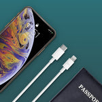 Bộ sạc nhanh chính hãng Xiaomi Youpin ZMI 20W kèm cáp sạc Type-C / USB-C sang 8 pin, phích cắm US