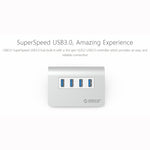 Bộ chia HUB ORICO M3H4-V1 hợp kim nhôm 4 cổng USB 3.0, M3H4-V1