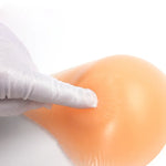 AS5 Spiral Shape Postoperative Rehabilitation Fake Breasts Silicone Breast Pad Nipple Cover 350g/Left, 350g/Left