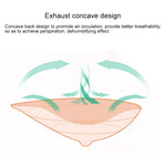 AS5 Spiral Shape Postoperative Rehabilitation Fake Breasts Silicone Breast Pad Nipple Cover 350g/Left, 350g/Left
