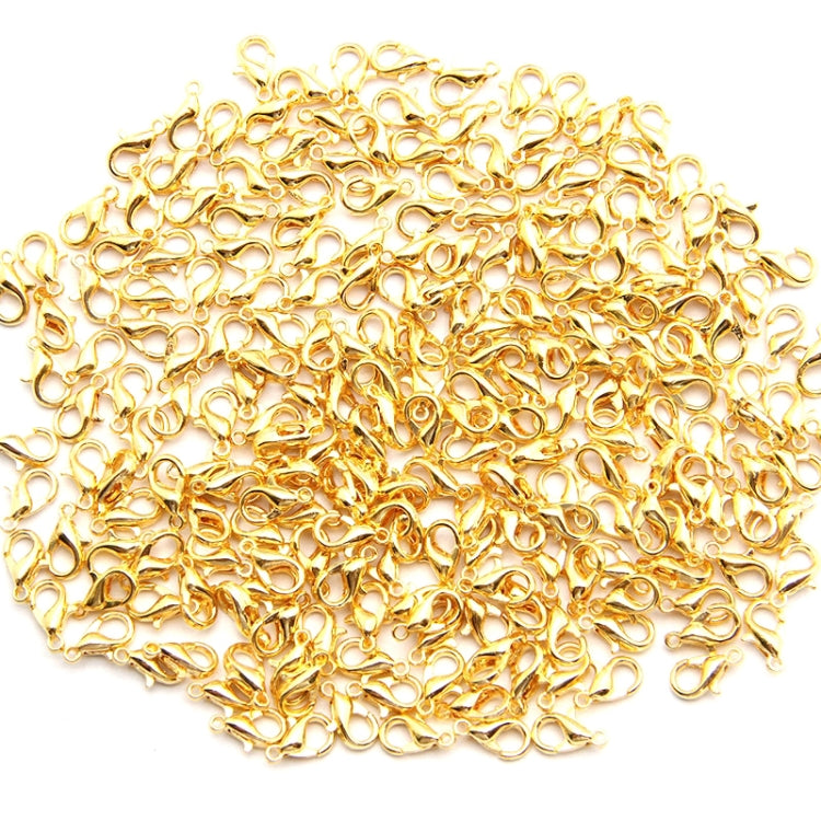 100 chiếc móc khóa tôm hùm hợp kim chất lượng cao phụ kiện trang sức DIY 12mm, 100 chiếc