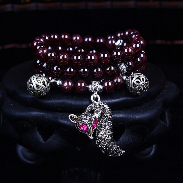 Vòng tay hạt đá quý thời trang Garnet, Hổ phách đỏ & Voi, Hổ phách đỏ & Pi Xiu, Violitde, Garnet, Đá cát xanh & Bầu hồ lô, Hổ phách đỏ & Đầu Phật, Aquamarine & Khóa trường thọ, Ngọc trắng, Pha lê hồng & Mèo, Pha lê hồng & Voi & Cá