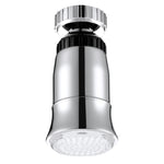 Đèn LED cảm biến nhiệt RGB cho vòi nước, ánh sáng nước, kích thước 78 x 30mm, đầu nối 22mm (màu bạc), SDF2-B5