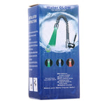 Đèn LED cảm biến nhiệt RGB cho vòi nước, ánh sáng nước, kích thước 78 x 30mm, đầu nối 22mm (màu bạc), SDF2-B5
