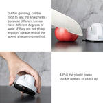 Máy mài dao đôi mini nhà bếp Xiaomi Youpin Huohou chính hãng, Máy mài dao đôi