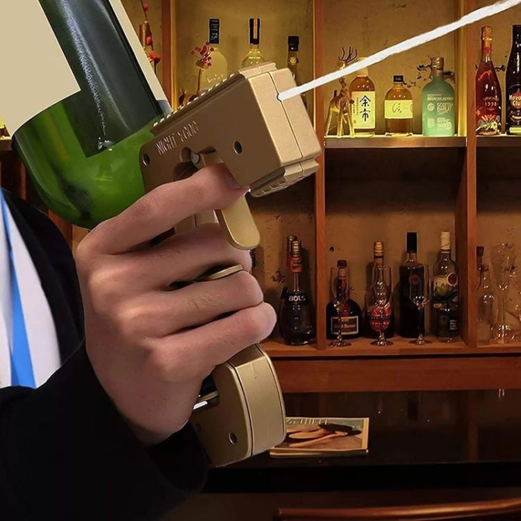 Súng phun chai rượu champagne kim loại bọc nhựa, Kim loại bọc nhựa