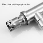 Vòi nước bồn rửa xoay bằng thép không gỉ 304 nóng lạnh, Vòi nước nóng lạnh