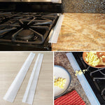 Dải khe bếp gas 21 inch chống bám bẩn chống bụi chống nước dải kín bếp, 21 inch (Trắng), 21 inch, 21 inch (Đen)