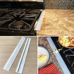 Dải khe bếp gas 21 inch chống bám bẩn chống bụi chống nước dải kín bếp, 21 inch (Trắng), 21 inch, 21 inch (Đen)