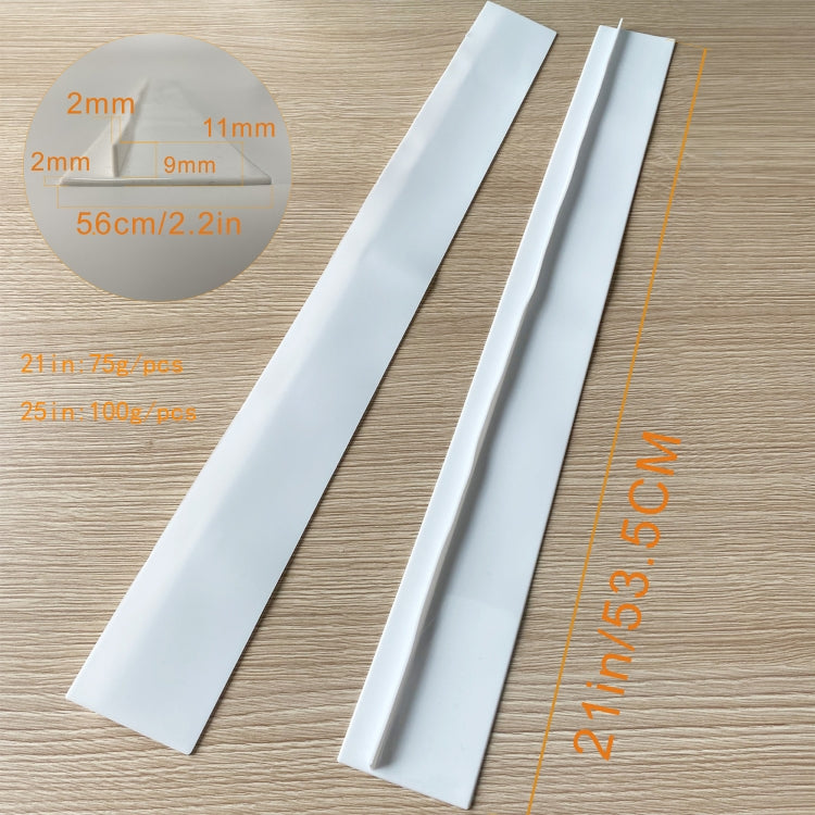 Dải khe bếp gas 21 inch chống bám bẩn chống bụi chống nước dải kín bếp, 21 inch (Trắng), 21 inch, 21 inch (Đen)
