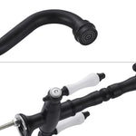 Vòi bếp phong cách châu Âu xoay 360 độ, vòi rửa nóng lạnh, vòi rửa nóng lạnh