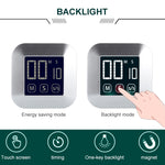 Đồng hồ báo thức hẹn giờ cảm ứng TS-83, màn hình LCD lớn đếm ngược nhắc nhở điện tử, TS-83