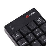 Bàn phím số không dây 2 trong 1 MC Saite SK-51AG 2.4G USB & Máy tính bỏ túi mini cho Laptop Máy tính để bàn, SK-51AG