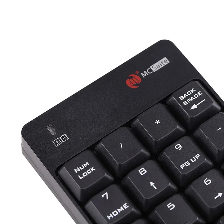 Bàn phím số không dây 2 trong 1 MC Saite SK-51AG 2.4G USB & Máy tính bỏ túi mini cho Laptop Máy tính để bàn, SK-51AG