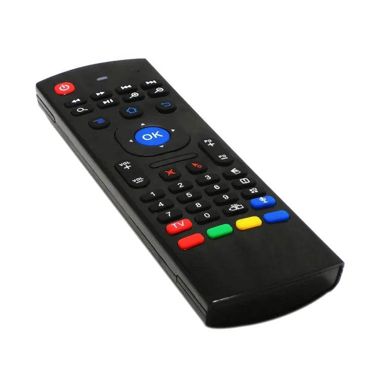Bàn phím điều khiển từ xa không dây chuột bay MX3-M 2.4G có micro cho Android TV Box / Mini PC, Chuột bay có mic