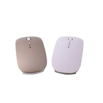 Chuột không dây sạc pin Bluetooth 3.0 MC-008 cho Laptop và điện thoại hệ điều hành Android, MC-008 (Trắng), MC-008 (Vàng)