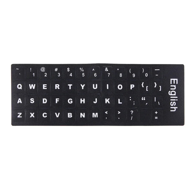 Miếng dán phim bảo vệ bàn phím độc lập, Miếng dán bàn phím tiếng Anh cho Laptop Notebook