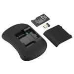 Bàn phím không dây QWERTY Mini i8 2.4GHz với đèn nền nhiều màu & Touchpad & Điều khiển đa phương tiện cho PC, Android TV BOX, X-BOX Player, Điện thoại thông minh, Thay đổi đèn nền nhiều màu
