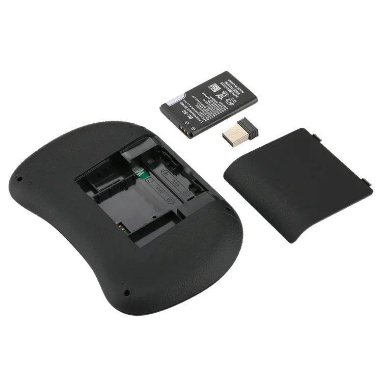 Bàn phím không dây QWERTY Mini i8 2.4GHz với đèn nền nhiều màu & Touchpad & Điều khiển đa phương tiện cho PC, Android TV BOX, X-BOX Player, Điện thoại thông minh, Thay đổi đèn nền nhiều màu