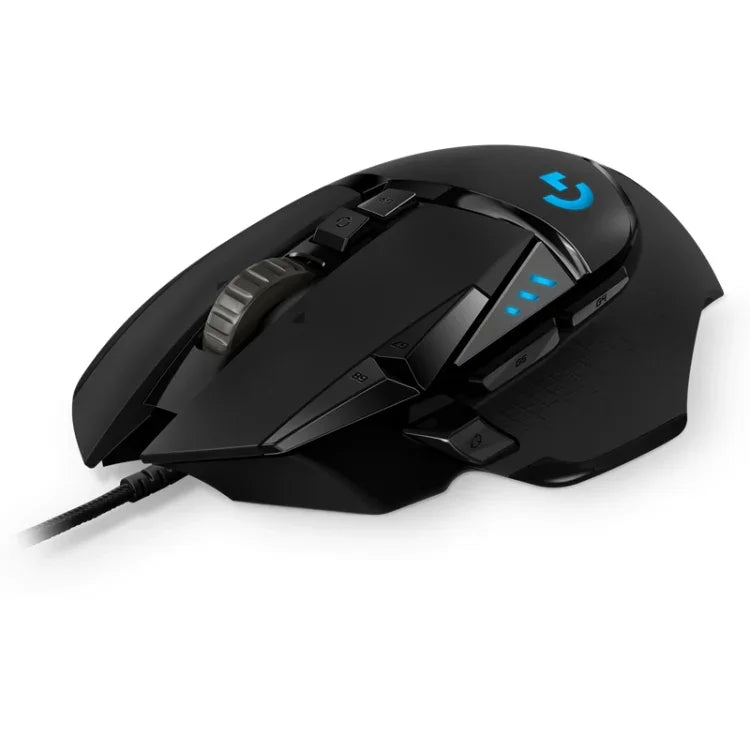 Chuột chơi game có dây Logitech G502 HERO với 11 phím, Chiều dài: 2.1m