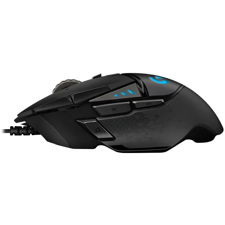 Chuột chơi game có dây Logitech G502 HERO với 11 phím, Chiều dài: 2.1m