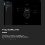 Chuột chơi game có dây Logitech G502 HERO với 11 phím, Chiều dài: 2.1m