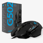 Chuột chơi game có dây Logitech G502 HERO với 11 phím, Chiều dài: 2.1m