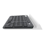 Bàn phím không dây đa thiết bị Logitech K780 Bluetooth + Unifying chế độ kép có giá đỡ