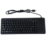 Bàn phím trackball có dây DS-8900 giao diện USB chống nước, Khắc laser ký tự, Chiều dài: 1.5m, DS-8900 USB