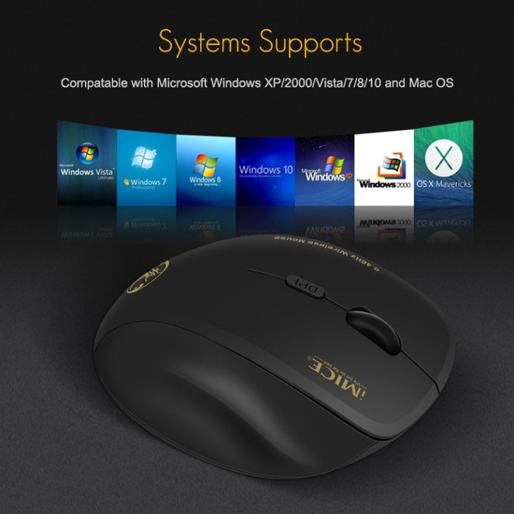 Chuột không dây iMICE G6 2.4G Chuột văn phòng 6 phím Chuột chơi game