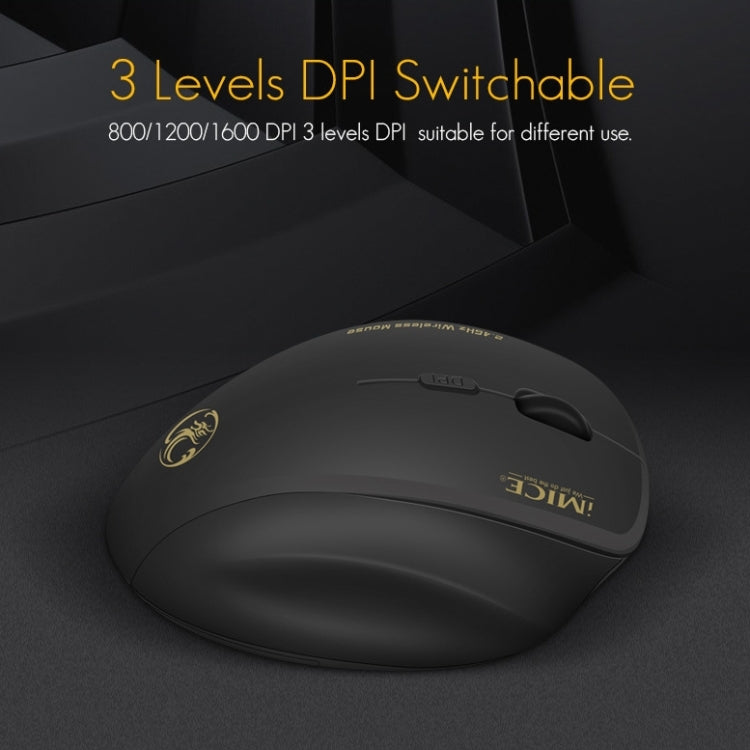 Chuột không dây iMICE G6 2.4G Chuột văn phòng 6 phím Chuột chơi game