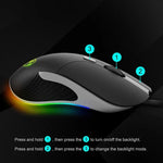 Chuột có dây iMICE X6 Chuột chơi game RGB nhiều màu 6 phím, X6