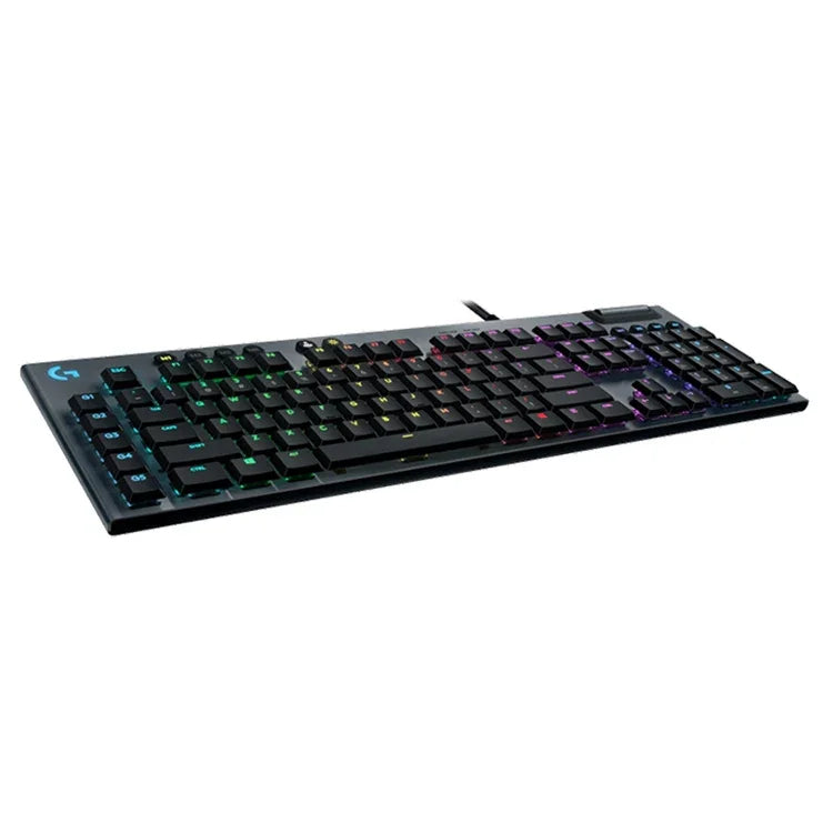 Bàn phím chơi game cơ có dây Logitech G813 RGB (GL-Linear), Chiều dài: 1.8m, G813