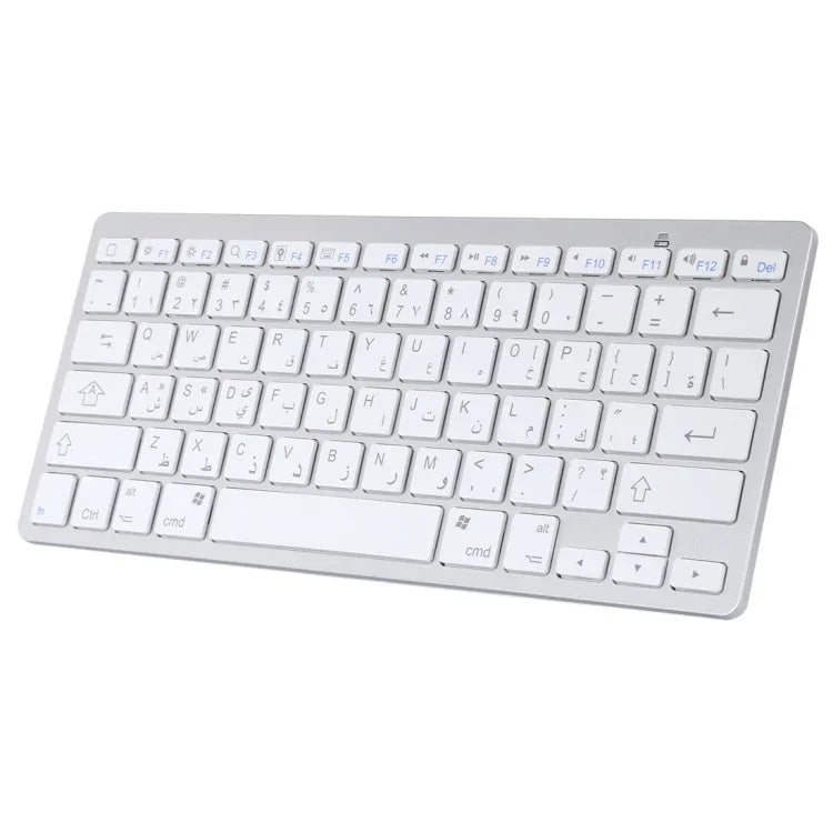 Bàn phím Bluetooth không dây siêu mỏng WB-8022, Phím tiếng Ả Rập, Phím tiếng Ả Rập