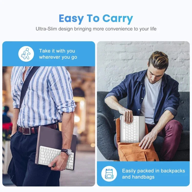 Bàn phím Bluetooth không dây siêu mỏng WB-8022, Phím tiếng Ả Rập, Phím tiếng Ả Rập