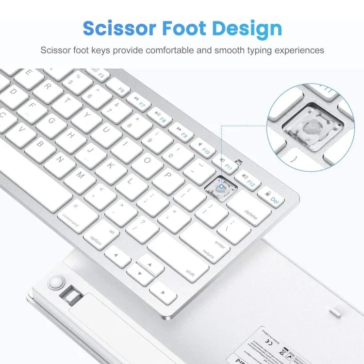 Bàn phím Bluetooth không dây siêu mỏng WB-8022, Phím tiếng Ả Rập, Phím tiếng Ả Rập