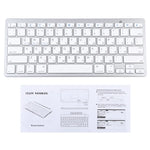 Bàn phím Bluetooth không dây siêu mỏng WB-8022 cho iPad, Samsung, Huawei, Xiaomi, máy tính bảng hoặc điện thoại thông minh, Phím tiếng Nga, Phím tiếng Nga
