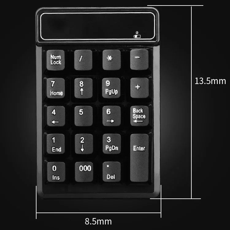 Bàn phím số Bluetooth MC Saite 525BT 19 phím