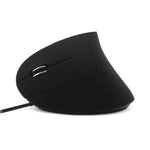 Chuột dọc có dây 3 nút CM0093 2.4GHz cho tay trái, Độ phân giải: 1000DPI / 1200DPI / 1600DPI, Chiều dài cáp: 1.7m, Phiên bản có dây