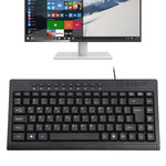 Bàn phím mini có dây đa phương tiện cho laptop KB-301A, Phiên bản tiếng Ả Rập, Phiên bản tiếng Ả Rập
