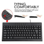 Bàn phím mini có dây đa phương tiện cho laptop KB-301A, Phiên bản tiếng Ả Rập, Phiên bản tiếng Ả Rập