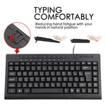 Bàn phím mini có dây đa phương tiện cho laptop KB-301A, Phiên bản Cangjie, Phiên bản Cangjie