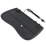 Bàn phím mini có dây đa phương tiện cho laptop KB-301B, Phiên bản tiếng Anh, Phiên bản tiếng Anh