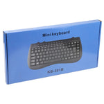 Bàn phím mini có dây đa phương tiện cho laptop KB-301B, Phiên bản tiếng Anh, Phiên bản tiếng Anh