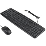 Bộ bàn phím chuột có dây USB KB-8377, KB-8377