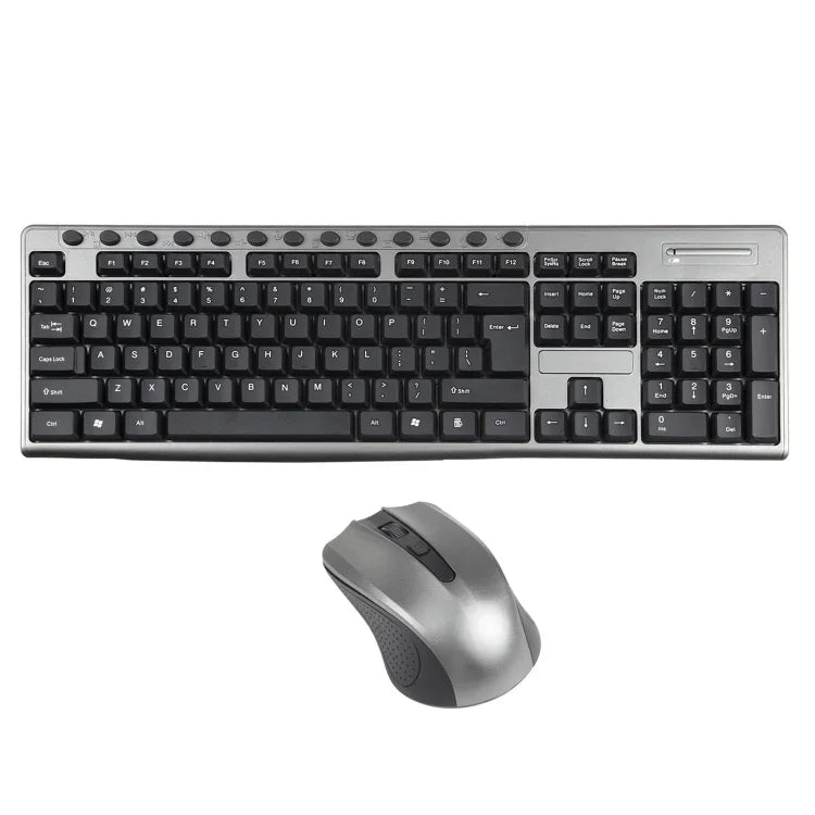 Bộ bàn phím chuột không dây chống nước văn phòng 2.4Ghz KB-6600, KB-6600