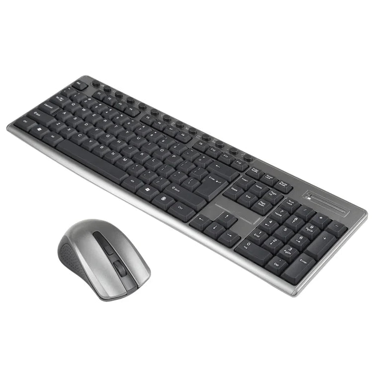 Bộ bàn phím chuột không dây chống nước văn phòng 2.4Ghz KB-6600, KB-6600