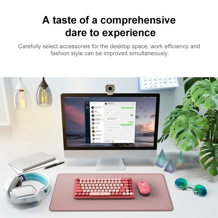 Bàn phím cơ Bluetooth nút tròn Logitech POP KEYS
