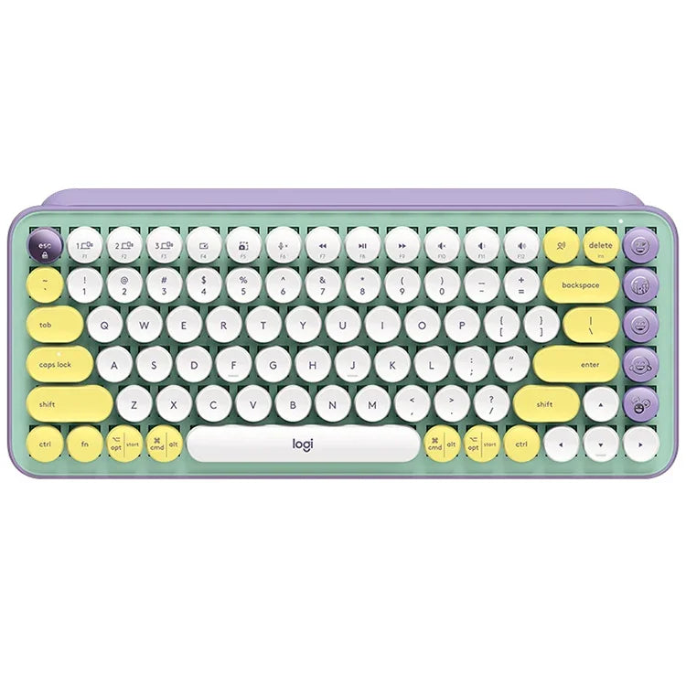 Bàn phím cơ Bluetooth nút tròn Logitech POP KEYS