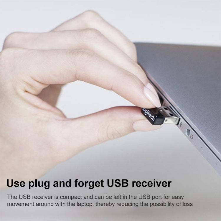 Chuột không dây USB Logitech M171 1000DPI với đầu thu 2.4G